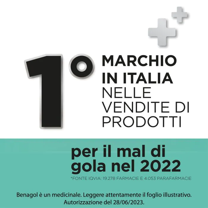 Benagol Pastiglie Mentolo Eucalipto Antisettico Cavo Orale 16 Pastiglie