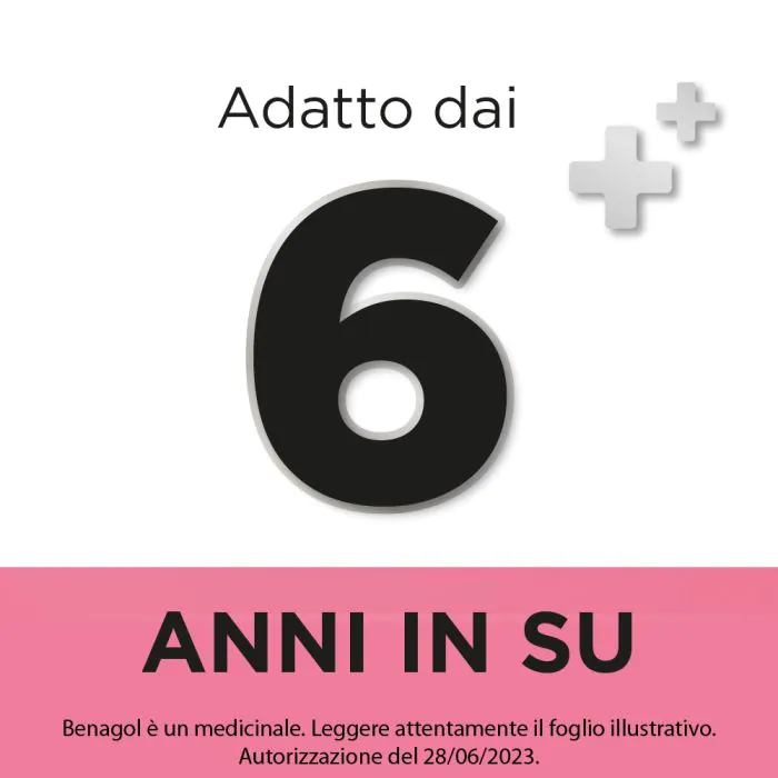 Benagol Pastiglie Fragola Senza Zucchero Antisettico Cavo Orale 16 Pastiglie