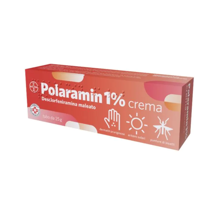 Polaramin Crema Per Dermatiti Eczema Eritemi e Punture di Insetti 25gr