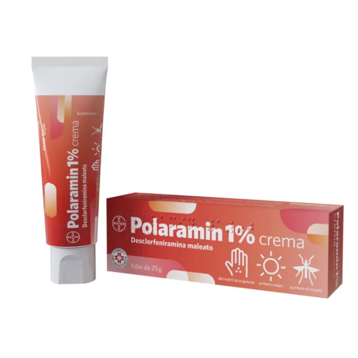 Polaramin Crema Per Dermatiti Eczema Eritemi e Punture di Insetti 25gr