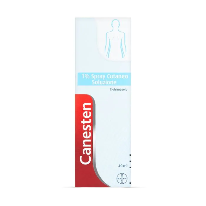 Canesten Spray Cutaneo Antimicotico contro Funghi e Micosi 40ml Canesten Spray Cutaneo Antimicotico contro Funghi e Micosi 40ml