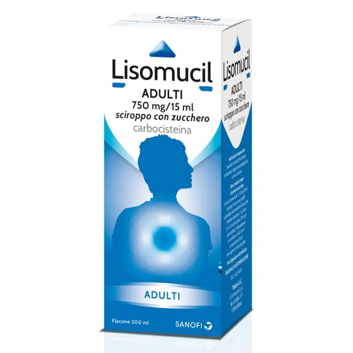 Lisomucil adulti sciroppo 200ml 5% Lisomucil adulti sciroppo 200ml 5%