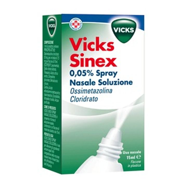 Vicks sinex spray nasale flacone 15ml Vicks sinex spray nasale flacone 15ml