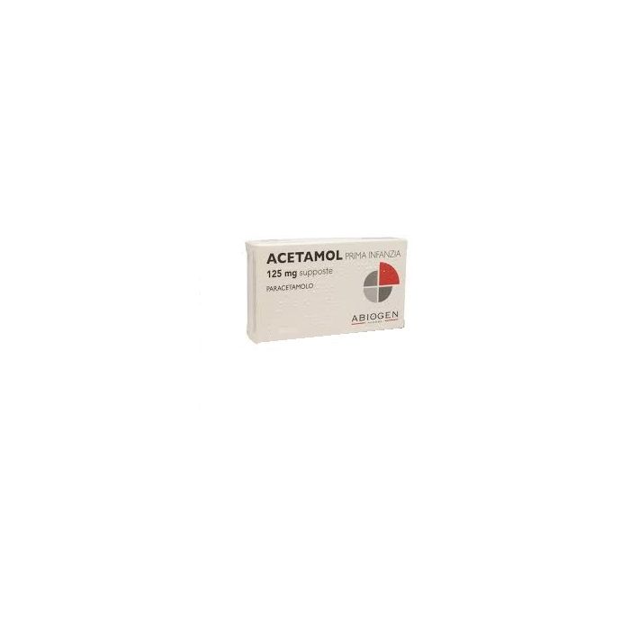 Acetamol Prima Infanzia 10 Supposte 125mg Acetamol Prima Infanzia 10 Supposte 125mg