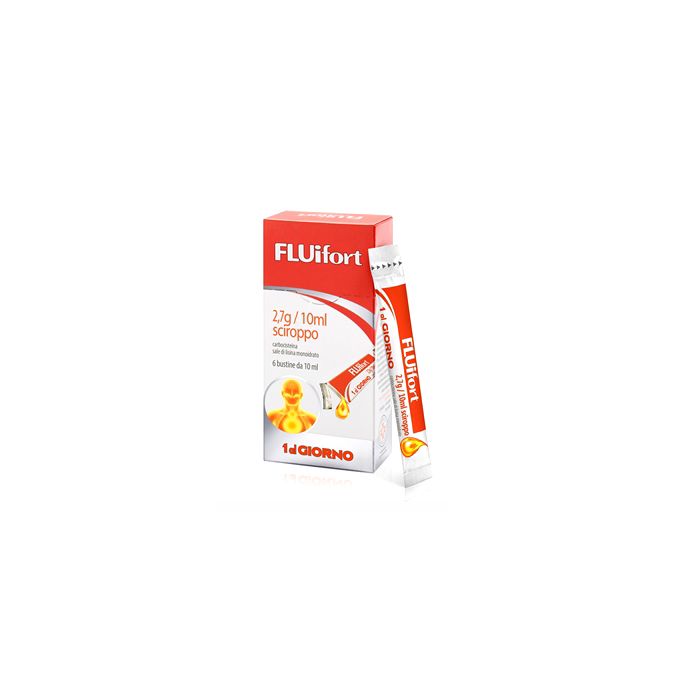 Fluifort sciroppo 6 bustine da  2,7g/10ml