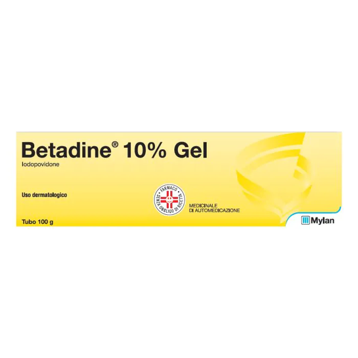 Betadine gel disinfettante 10% 100 grammi Betadine gel disinfettante 10% 100 grammi
