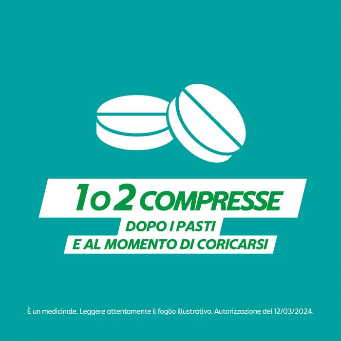 Gaviscon 24 Compresse Menta 500+267 mg