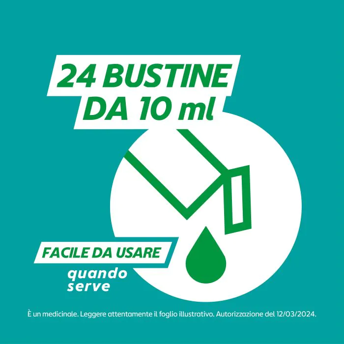 Gaviscon 24 Bustine Bruciore e Acidità 500+267mg/10 ml