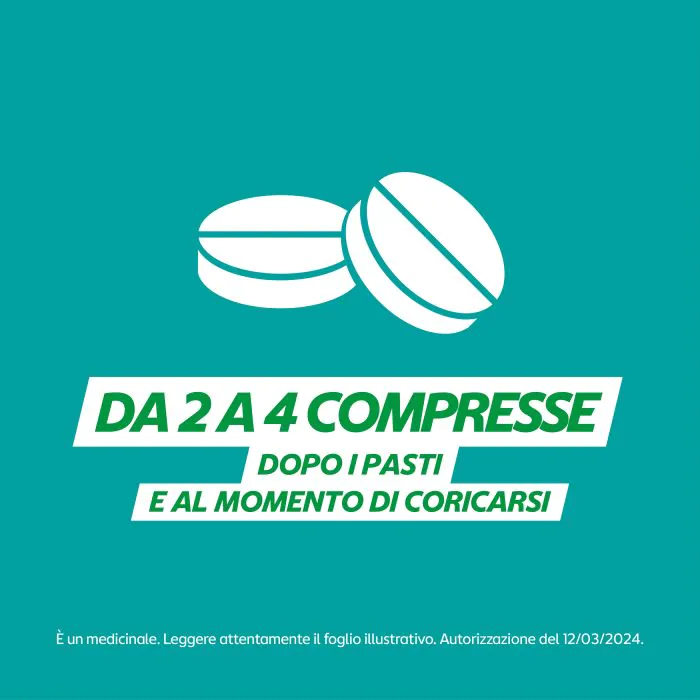 Gaviscon 250+133,5mg Gusto Menta Bruciore di Stomaco 24 Compresse Masticabili