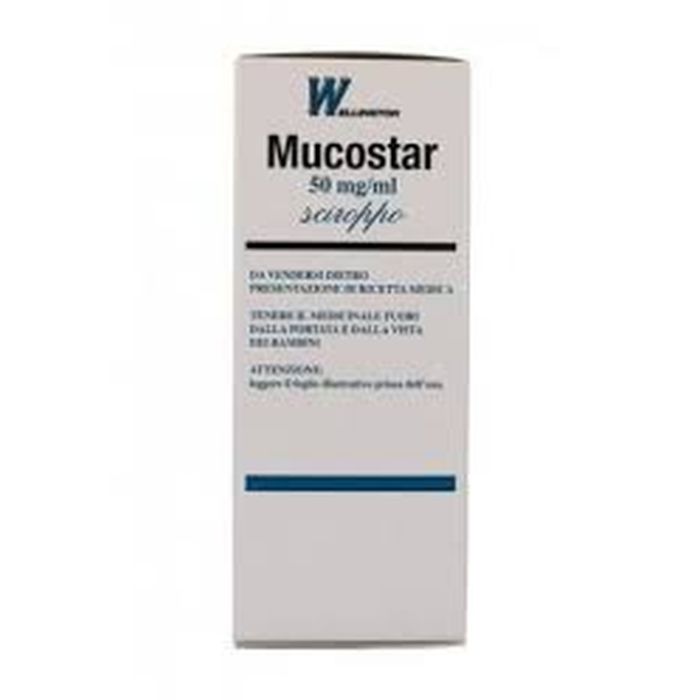 Mucostar 50 mg/ml sciroppo Mucostar 50 mg/ml sciroppo