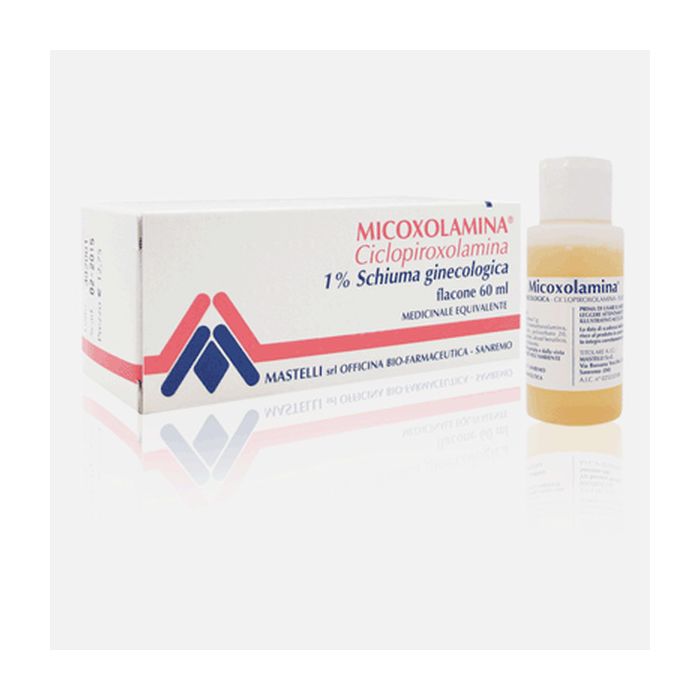 Micoxolamina schiuma gin.60ml Micoxolamina schiuma gin.60ml
