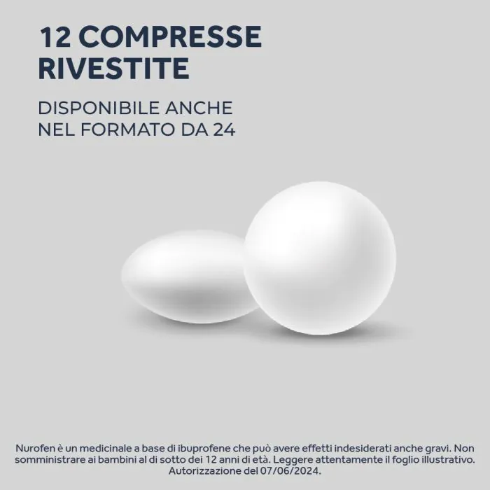 Nurofen 200 mg Ibuprofene 12 Compresse Rivestite