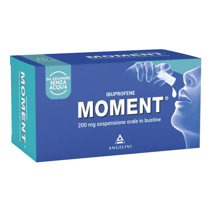 Moment Sospensione Orale 200mg 8 Buste Moment Sospensione Orale 200mg 8 Buste