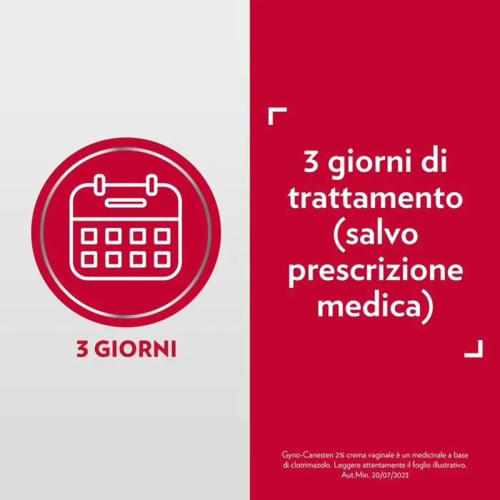 Gyno-Canesten Crema Intima contro sintomi della Candida 30g