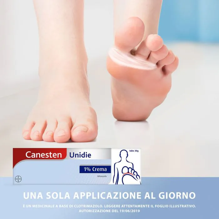 Canesten Crema Unidie Antimicotico contro Funghi e Micosi 30g