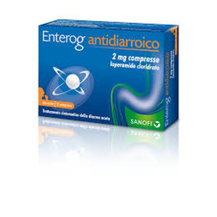 Enterog antidiarroico 12 compresse 2mg Enterog antidiarroico 12 compresse 2mg