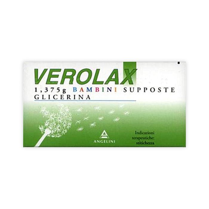 Verolax Bambini 18 Supposte 1,375g Verolax Bambini 18 Supposte 1,375g