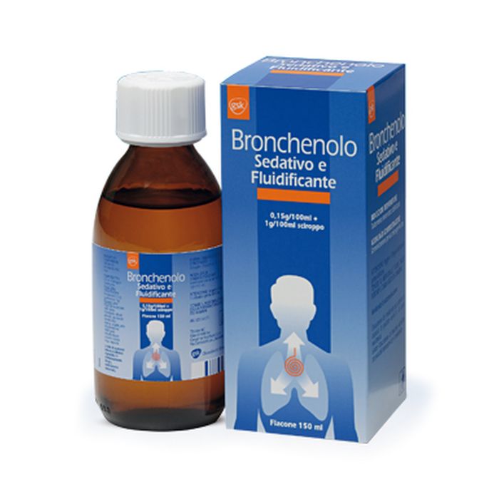 Bronchenolo sedativo fluidificante sciroppo da 150 ml Bronchenolo sedativo fluidificante sciroppo da 150 ml