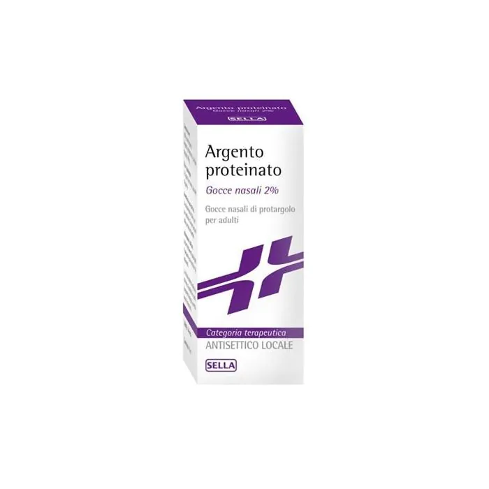 Argento proteinato sella