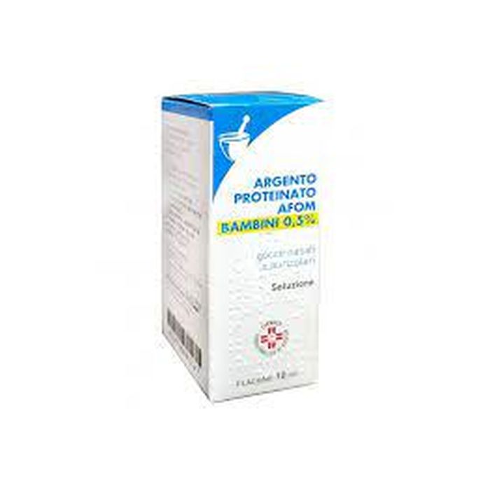 Argento Proteinato 0,5% gocce afom Argento Proteinato 0,5% gocce afom