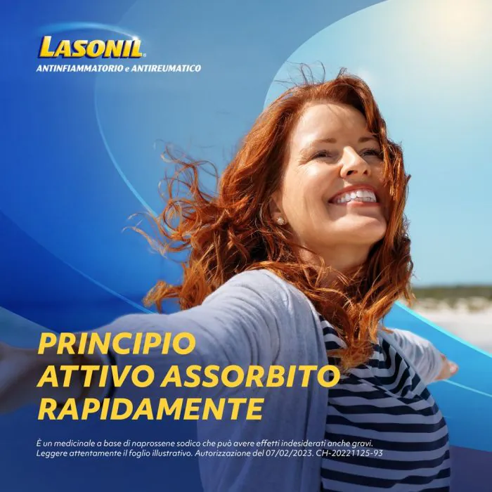 Lasonil Antidolorifico e Antinfiammatorio contro Dolore 24 Compresse