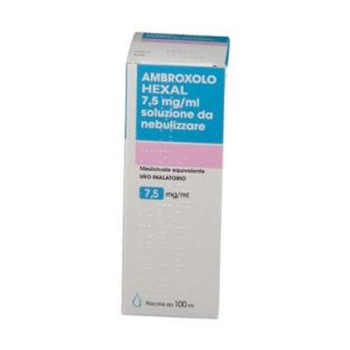 Ambroxolo Hexal 7,5 mg/ml Soluzione da Nebulizzare 100 ml Ambroxolo Hexal 7,5 mg/ml Soluzione da Nebulizzare 100 ml