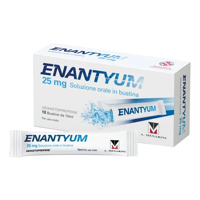 Enantyum os 10 bustine 25mg 10ml Enantyum os 10 bustine 25mg 10ml