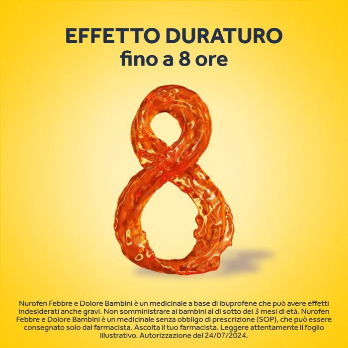 Nurofen f&d fragola 100mg/5ml