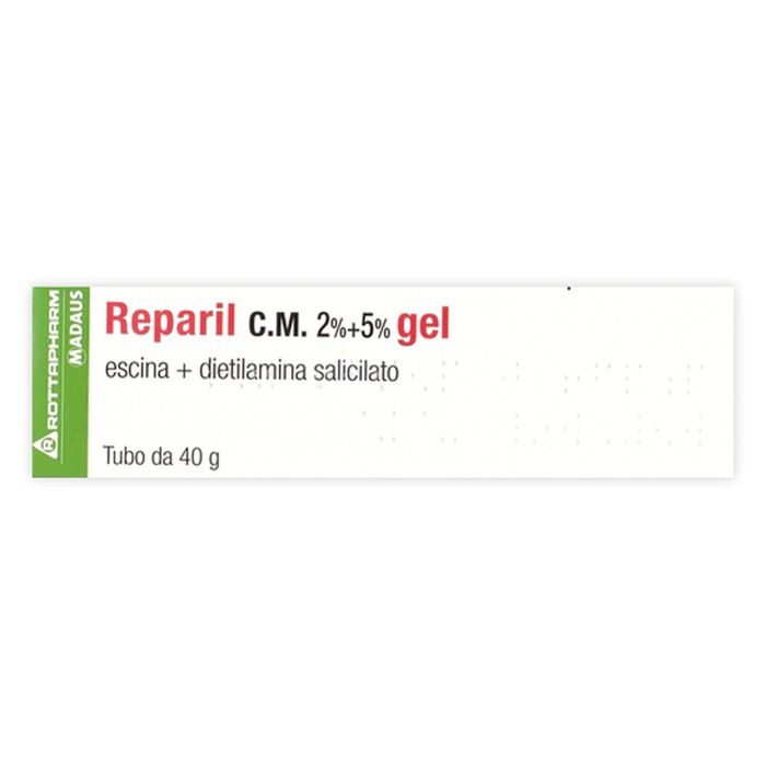 Reparil gel c. m. 40 grammi  2%+5%