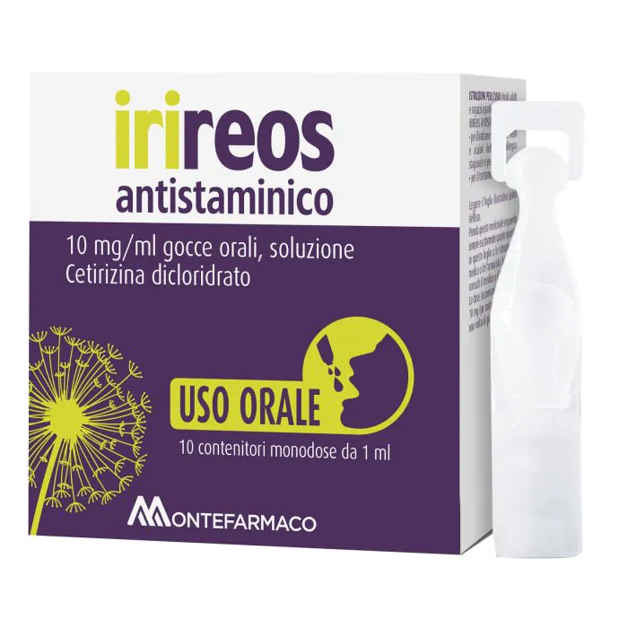 10 mg/ml gocce orali, soluzione 10 contenitori monodose in pe da 1 ml 10 mg/ml gocce orali, soluzione 10 contenitori monodose in pe da 1 ml