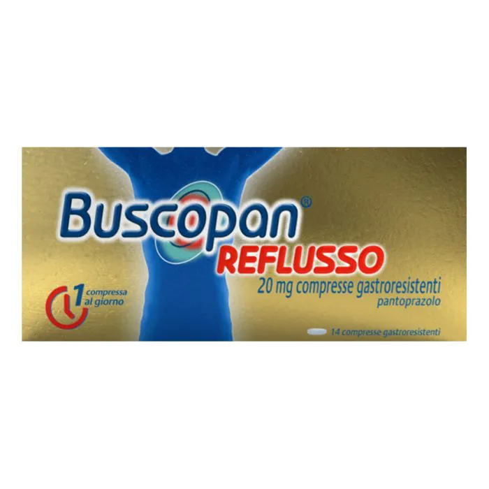Buscopan reflusso 20 mg compresse gastroresistenti Buscopan reflusso 20 mg compresse gastroresistenti
