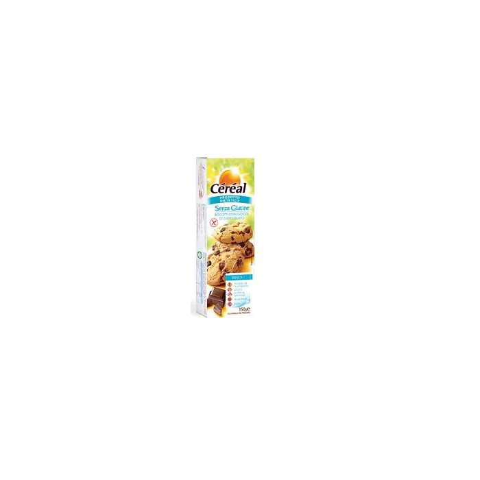 Cereal Biscotti Gocce Cioccolato Senza Glutine 150g
