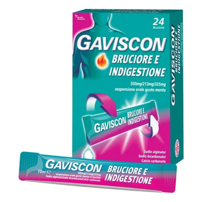Gaviscon Bruciore e Indigestione 24 Bustine