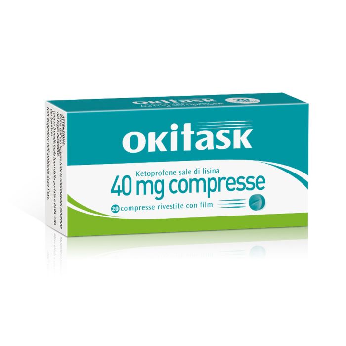 Okitask 20 Compresse Rivestite 40 mg Okitask 20 Compresse Rivestite 40 mg