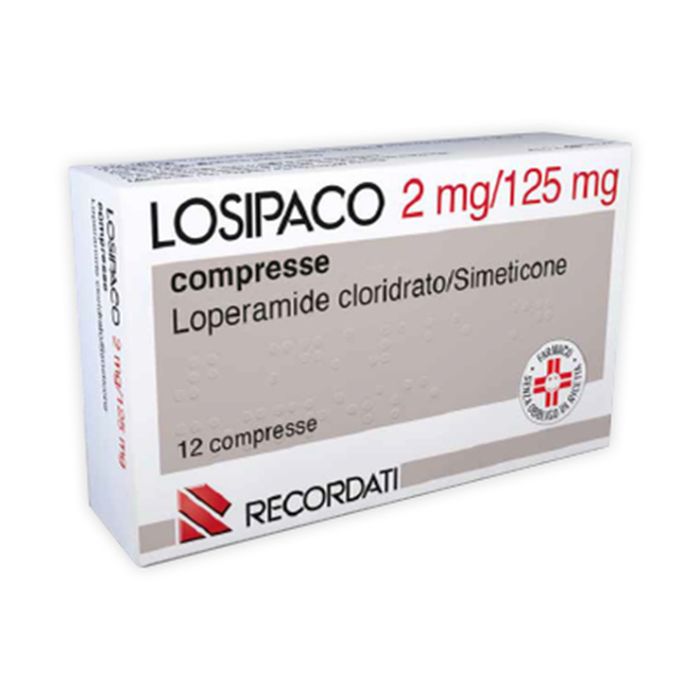 Losipaco 12 compresse 2mg+125mg Losipaco 12 compresse 2mg+125mg