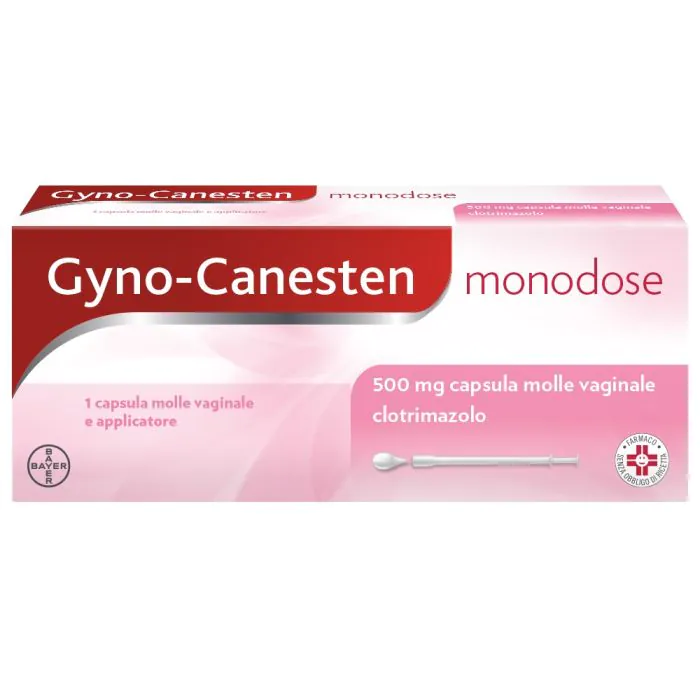 Gyno-Canesten Monodose contro sintomi della Candida, 1 Capsula