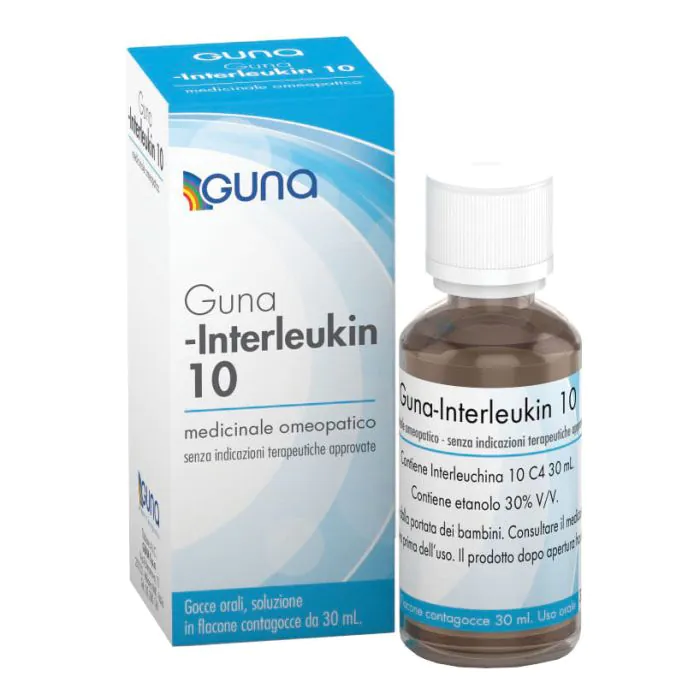 Guna Interleukin 10 C4 Gocce Omeopatiche 30 ml
