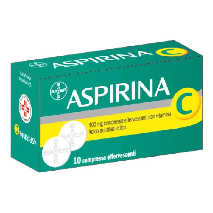 Aspirina 400 mg compresse effervescenti con vitamina c Aspirina 400 mg compresse effervescenti con vitamina c