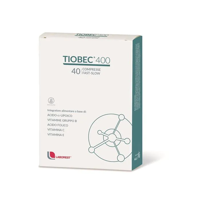 Tiobec 400 40 compresse fast-slow Tiobec 400 40 compresse fast-slow