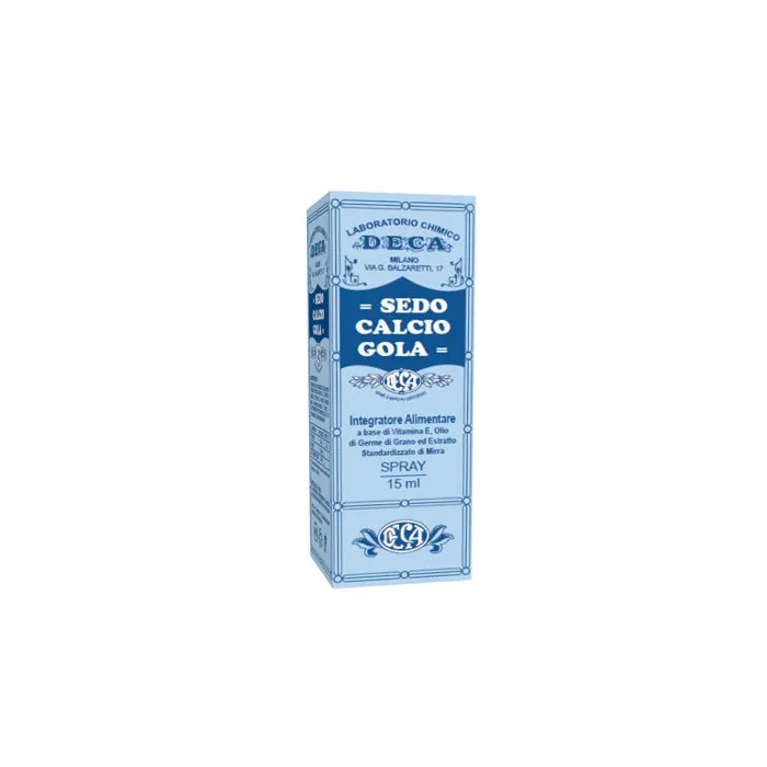 Sedocalcio gola spray 15ml Sedocalcio gola spray 15ml