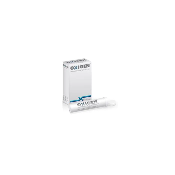 Oxigen integratore alimentare 20 compresse effervescenti Oxigen integratore alimentare 20 compresse effervescenti