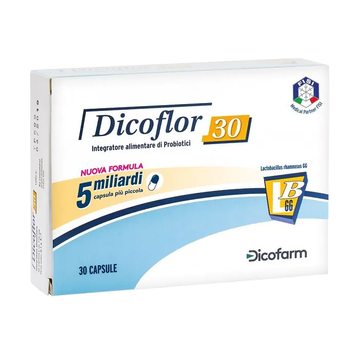 Dicoflor 30 Integratore di Fermenti Lattici 30 Capsule