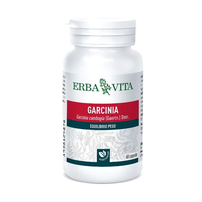 Erba vita garcinia cambogia integratore alimentare 60 capsule 400g Erba vita garcinia cambogia integratore alimentare 60 capsule 400g