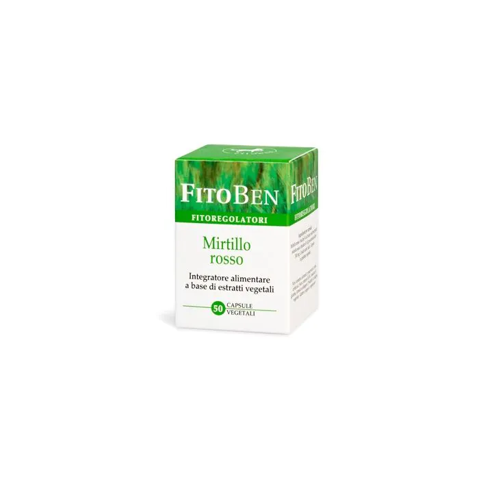 Mirtillo Rosso 50capsule Fitoben Mirtillo Rosso 50capsule Fitoben