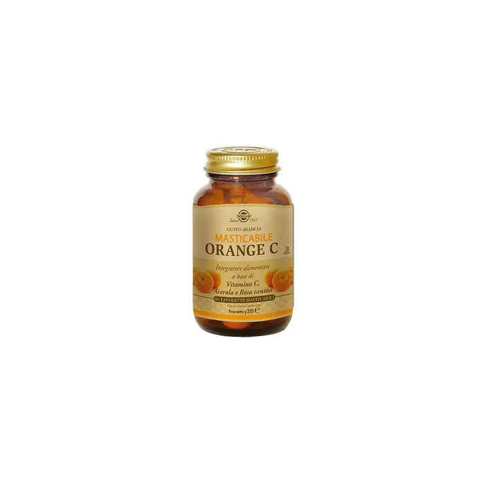 Orange c 90 tavolette masticabili solgar Orange c 90 tavolette masticabili solgar