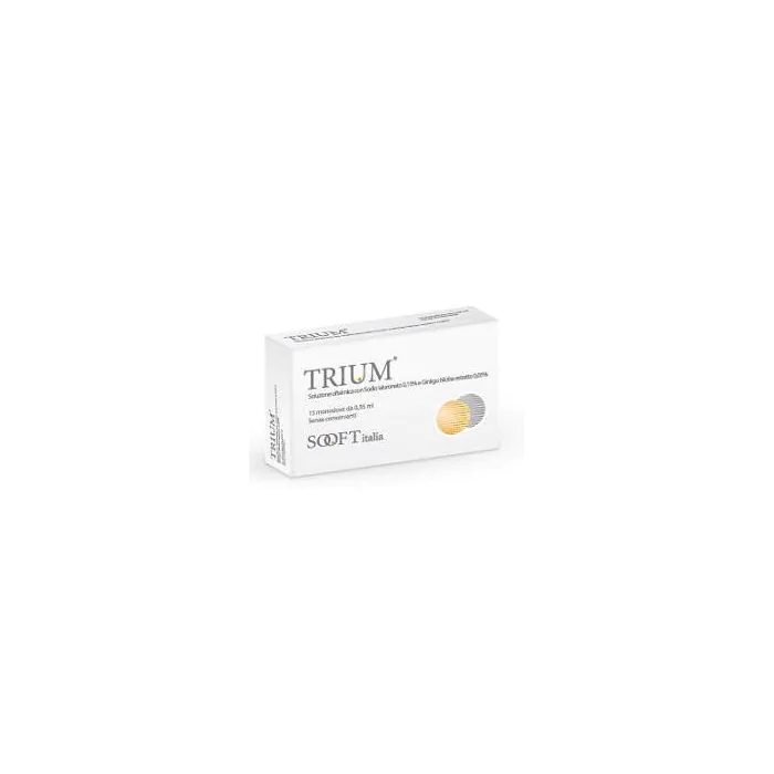 Sooft Trium Monodose Gocce Oculari 15 Flaconcini 8 ml Sooft Trium Monodose Gocce Oculari 15 Flaconcini 8 ml