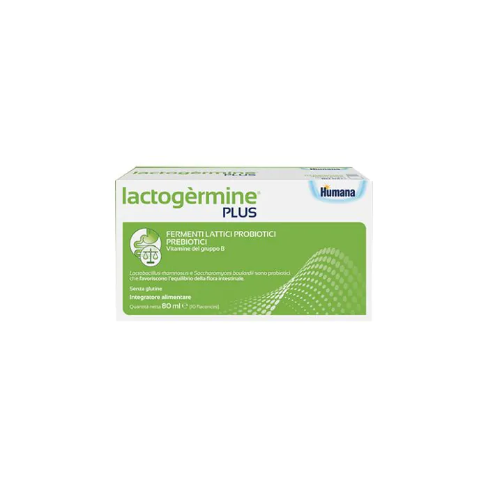 Lactogermine plus fermenti lattici 10 flaconi Lactogermine plus fermenti lattici 10 flaconi