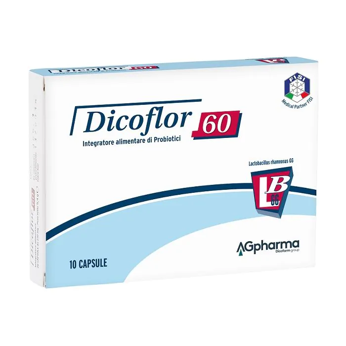 Dicoflor 60 fermenti lattici 10 capsule Dicoflor 60 fermenti lattici 10 capsule