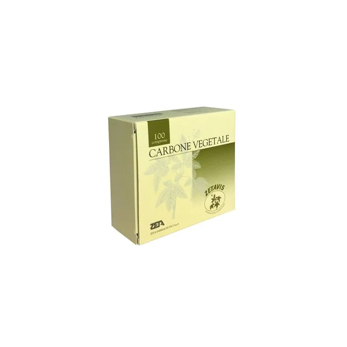 Carbone Vegetale 100 Compresse Zetavis Carbone Vegetale 100 Compresse Zetavis