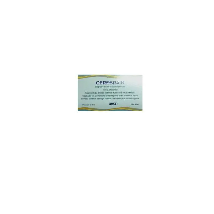 Cerebrain 10 flaconcini 10ml Cerebrain 10 flaconcini 10ml